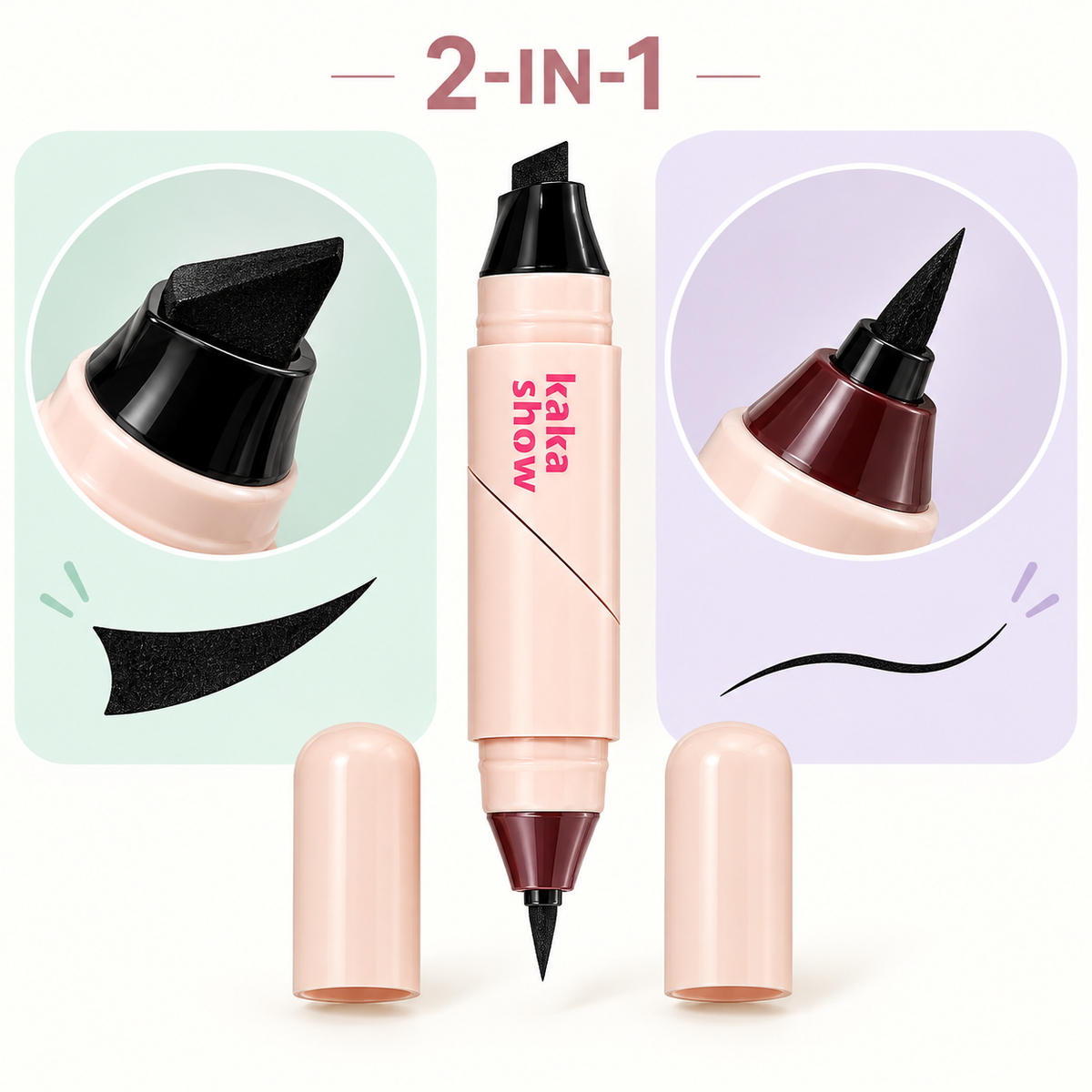 WingPerfect – אייליינר חותמת 2 ב־1 לתוצאה מושלמת בשניות